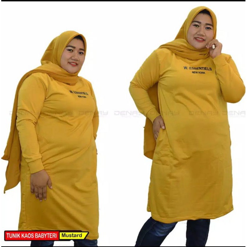 TUNIK KAOS JUMBO WANITA MODEL TERBARU