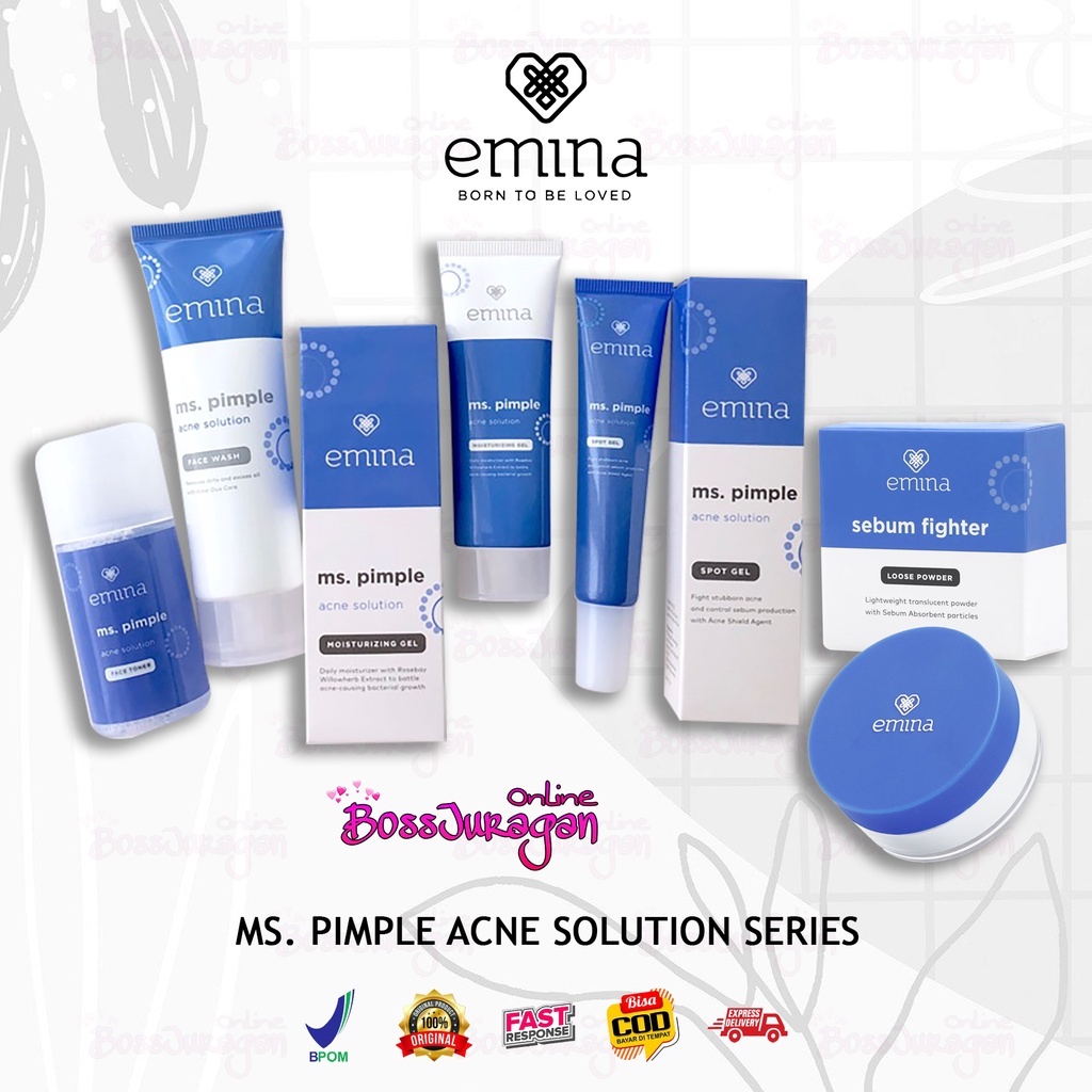 (BOSS) EMINA Ms. Pimple Acne Solution Series