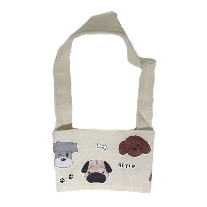 

✨ BISA COD ✨ Hey Cuzzies Cup Sleeve Carrier - Woof!