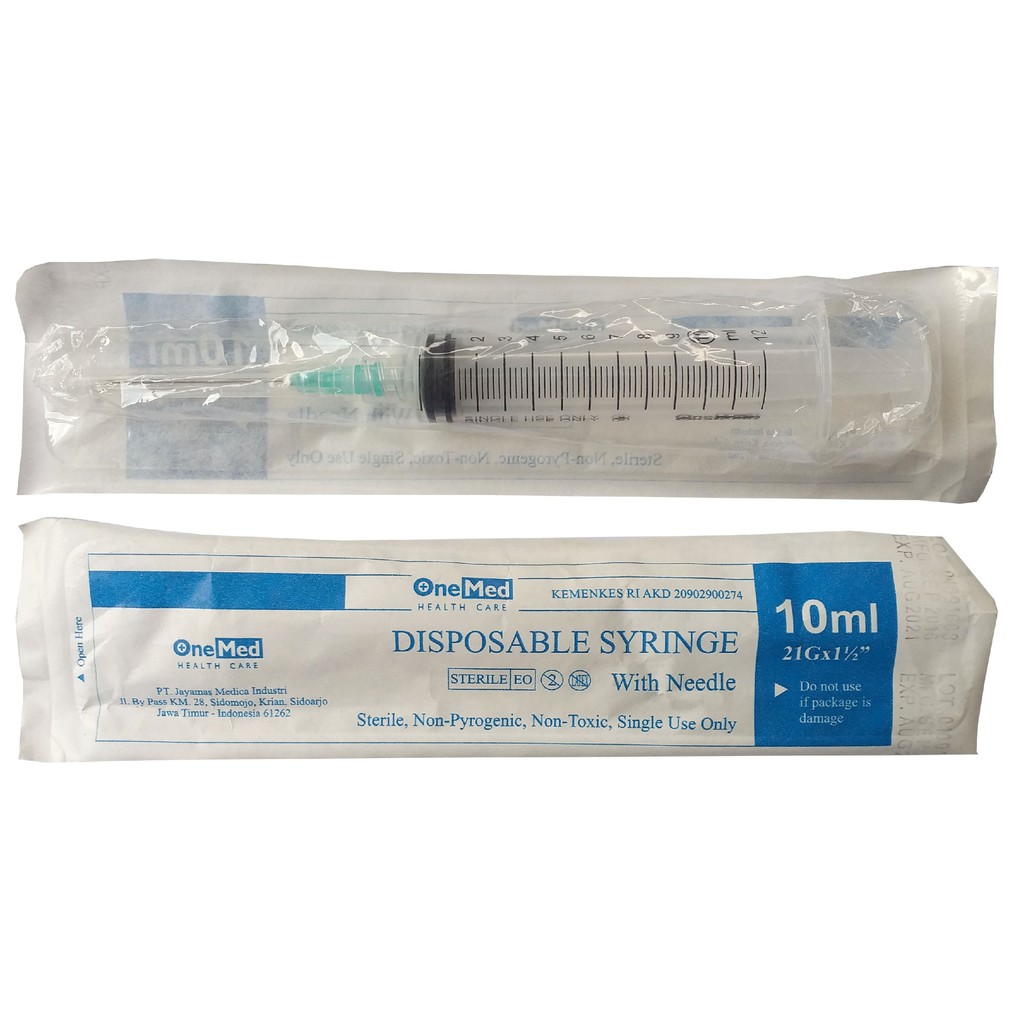 syringe tinta 10ml suntikan infus