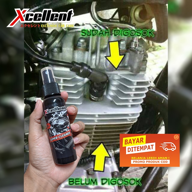 COD Pembersih Kerak Mesin Motor Mobil ampuh 100% X-Cellent Super Cleaner