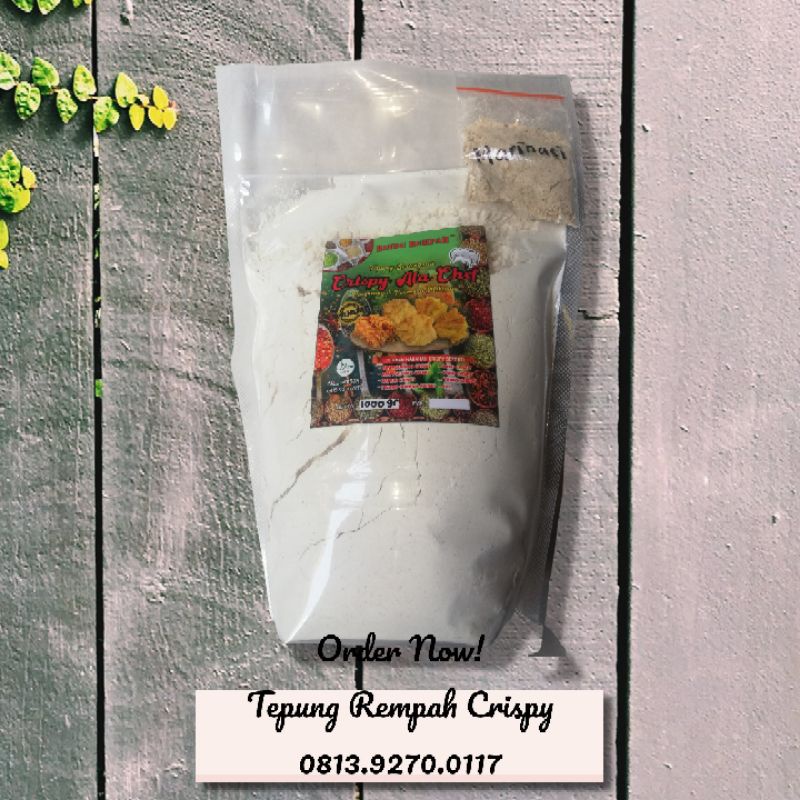 

Tepung Rempah Crispy 500 gr