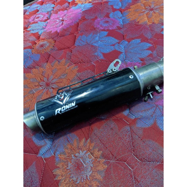 Jual Knalpot R15 v3 silincer only Ronin Katana 3Tech 3 suara bekas pemakaian
