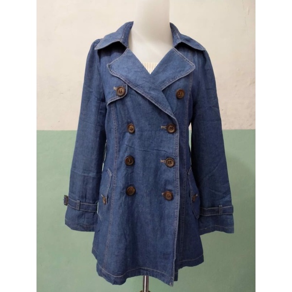 COAT JEANS BRAND INGNI (LIKE NEW)