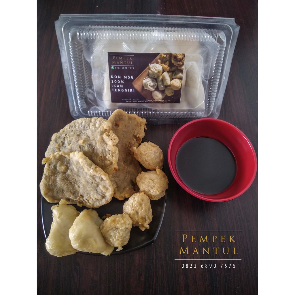 

Pempek Palembang Ikan Tenggiri MANTUL - Paket B 60rb