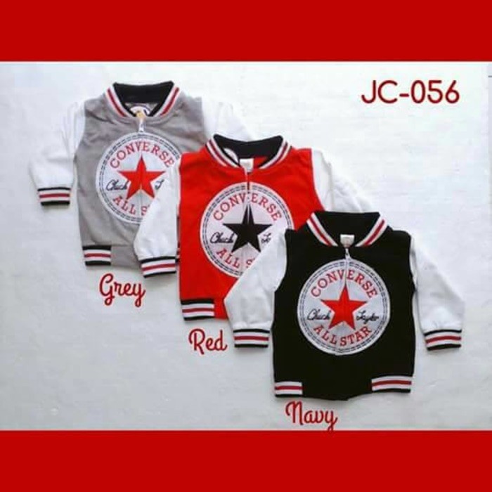 promo Jaket Bayi pakaian baju hangat jaket converse anak anak bayi laki laki murah kualitas bagus