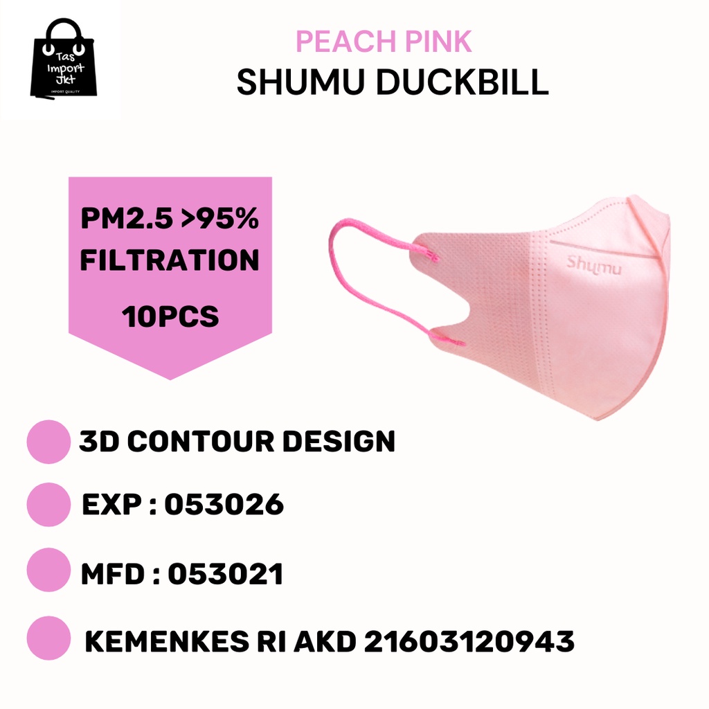 Harga Duckbill Masker Warna Peach Terbaru November 2021 Biggo Indonesia