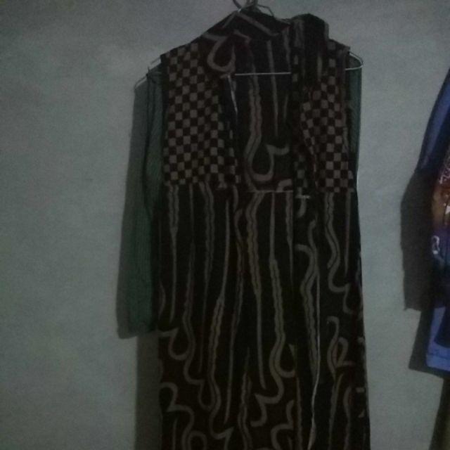 Maxi Cardi Genes Outer Batik Wanita Kardigan Modern Bahan Premium High Quality Exclusive