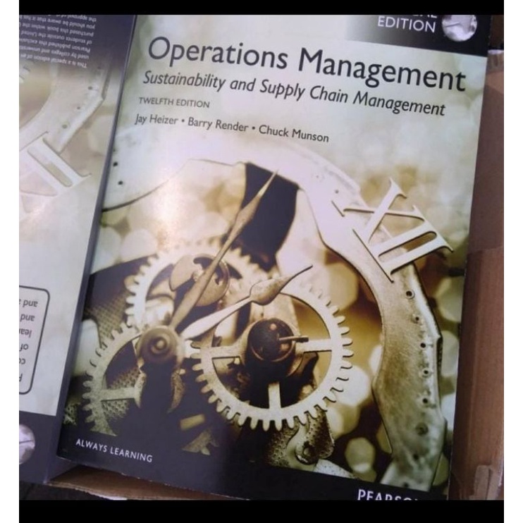 

operations management twelfth edition jay heizer