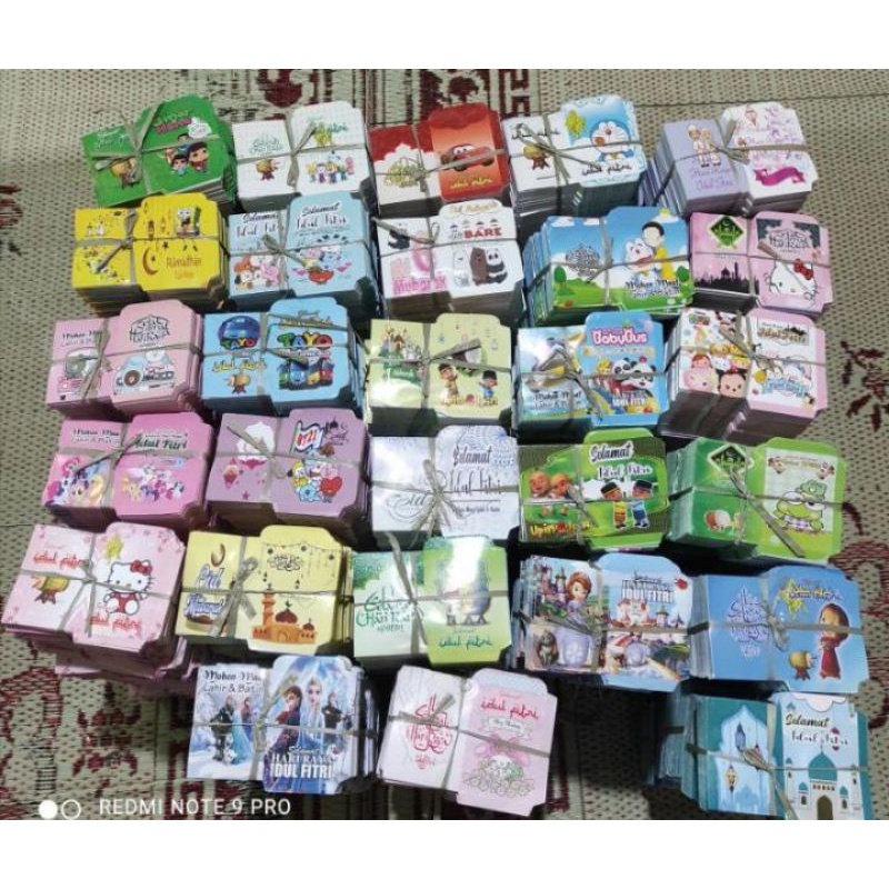 

100 Lembar Amplop Lebaran ukuran 5,5×9