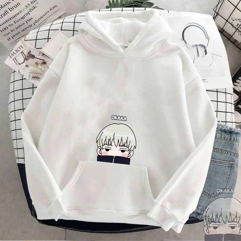 HOODIE ANIME PREMIUM JUJUTSU KAISEN / INUMAKI TOGE CHIBI OKAKA