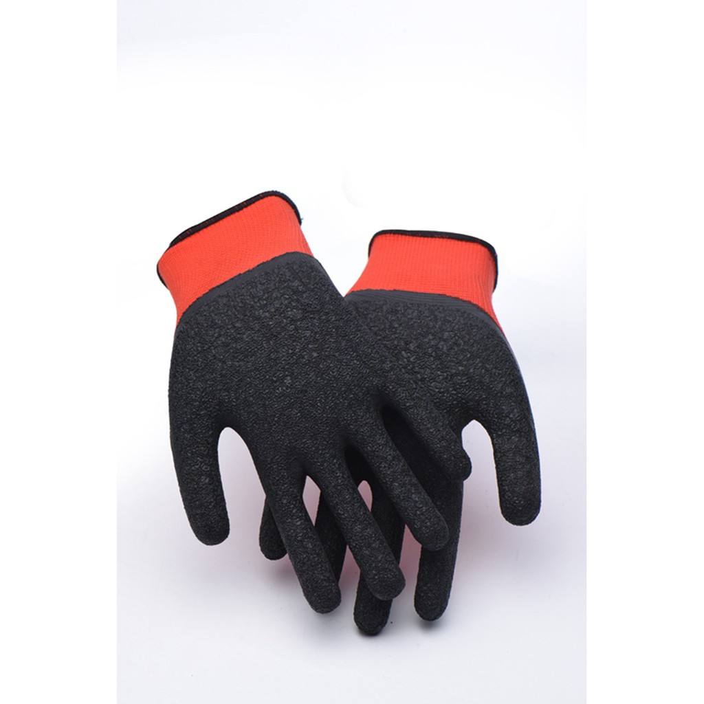 LG600 Sarung Tangan Kerja Proyek Anti Slip Kuat Tebal Safety Glove