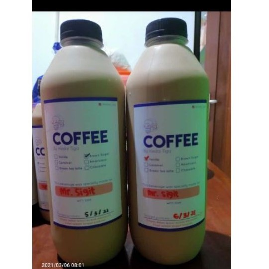 

Kopi susu / es kopi susu gula aren/ brown sugar coffee