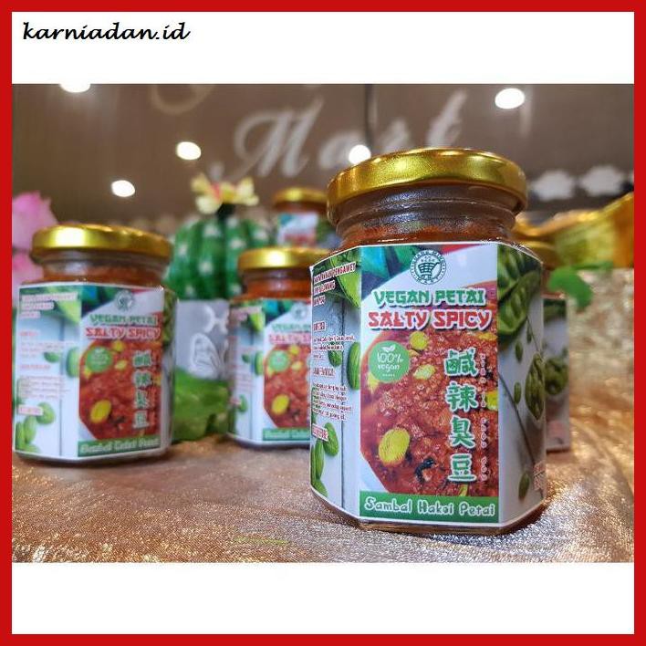 

Aneka-Sambal- Vegan Petai Salty Spicy / Sambal Tofu Petai Pedas / Hakoi Petai Vegan