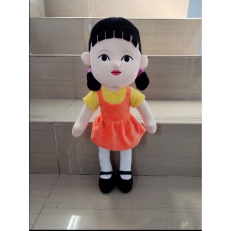 boneka SNI squid game doll girl