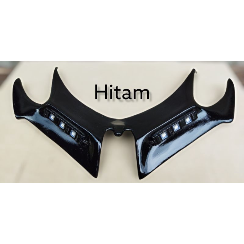 winglet new vario 125/150 plus lampu led