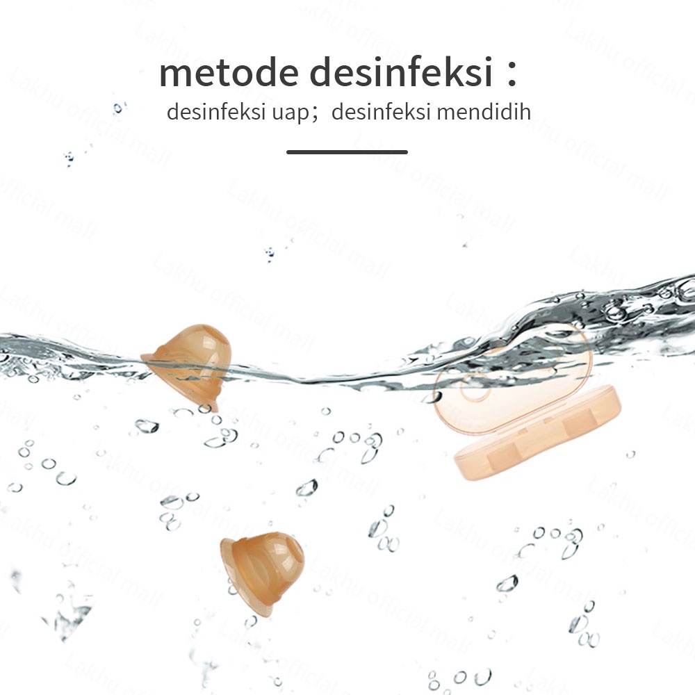 Lakhu Penutup penarik puting payudara / nipple puller penarik puting silikon