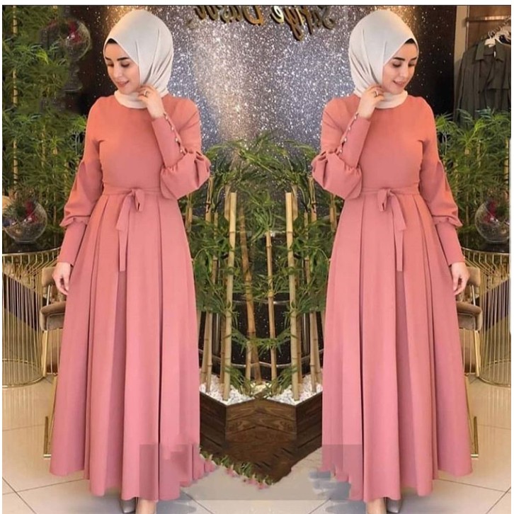 AUDY dress-gamis murah-terlaris-syar'i-baju muslim-gamis terbaru-bahan