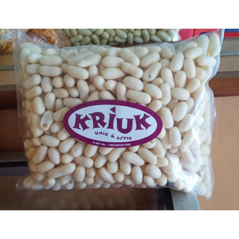 

KRIUK SNACK TELUR IKAN BESAR DAN KECIL UKURAN SEDANG