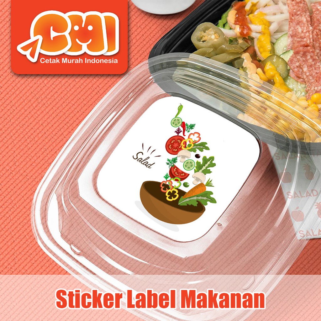 

CETAK STIKER KROMO LABEL MAKANAN BENTUK BULAT/KOTAK