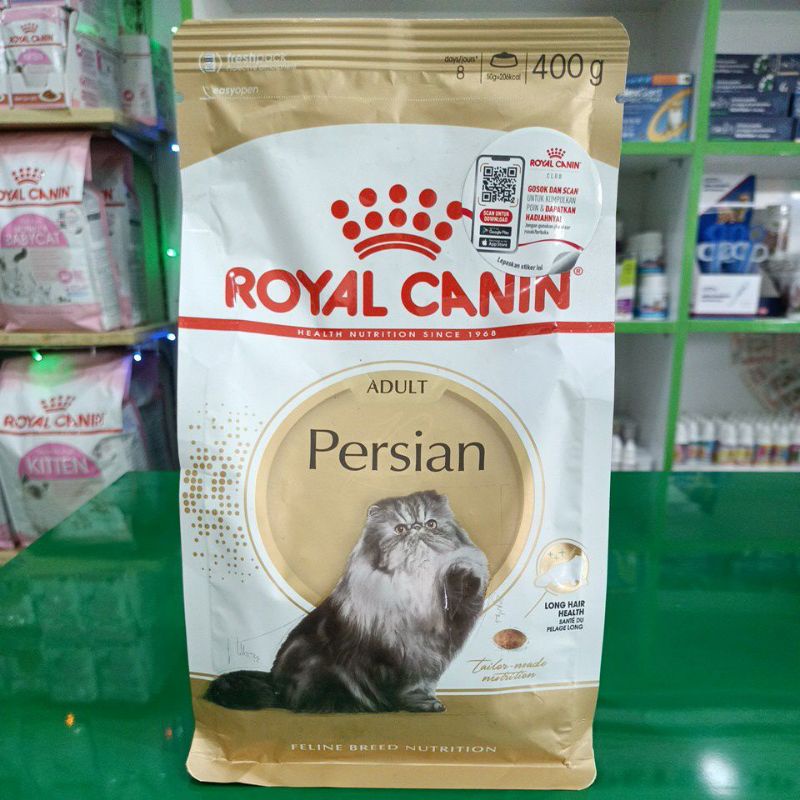 Royal Canin Persian Adult 30 kemasan 400gram (Freshpack)