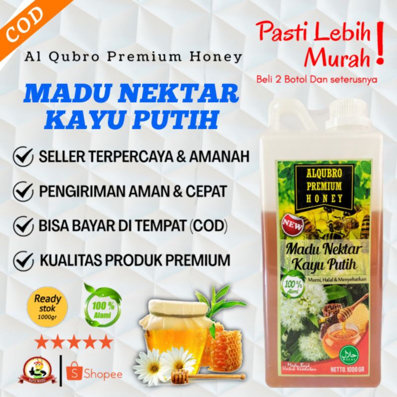 

Madu Asli Al Qubro Premium Madu Nektar Kayu Putih