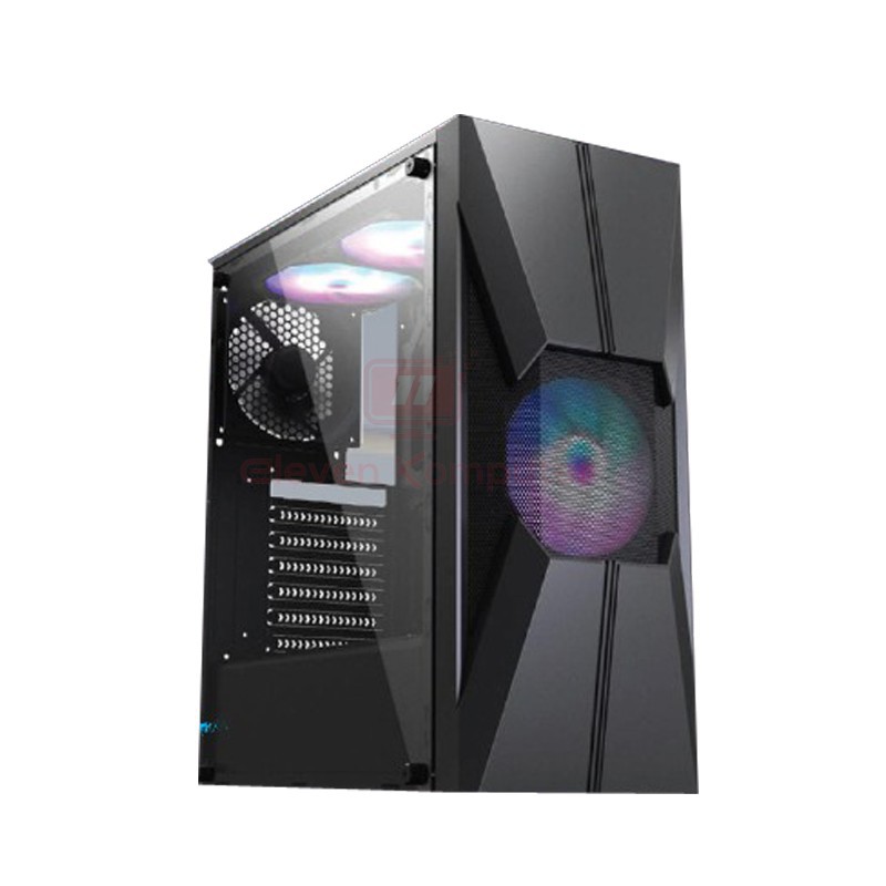 Innovation Bazooka Casing Tempered Glass Mid-Tower Gaming Case.