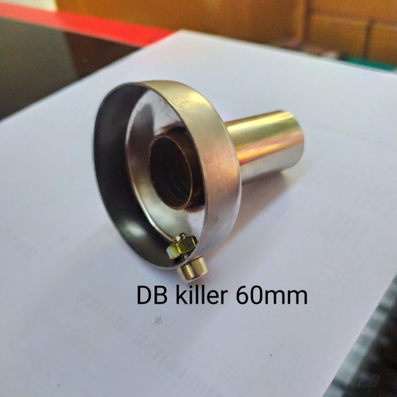 Db killer silencer 60mm for daeng sai4 pipe, creed exhaust and Cha, kou mahachai DM 60mm db killer  