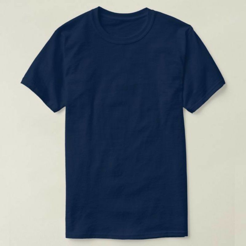 Kaos Polos Navy (Biru Dongker)