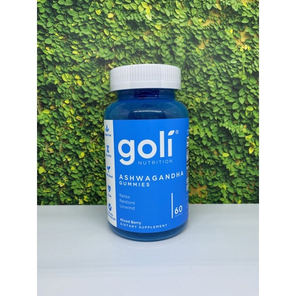 Original GOLI Gummy Ashwagandha Ashwa @ 60 gummies