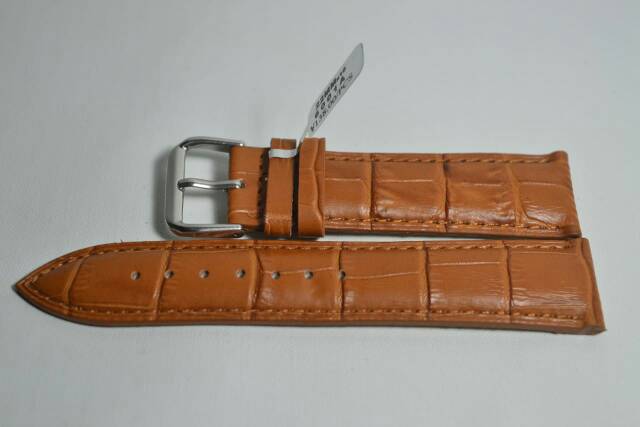 strap tali jam tangan original timeking coklat muda