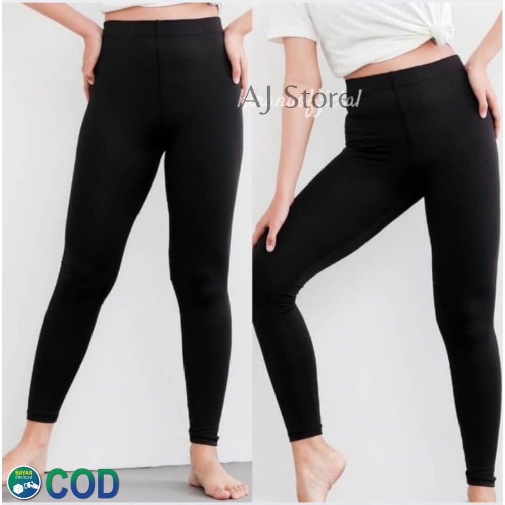 Leging Wanita Dewasa Panjang - Lejing Wanita Tebal -  Celana Legging Panjang Wanita Legging Dewasa Leging Polos-5