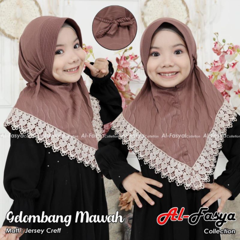 0《ORI ALFASYA》 JILBAB ANAK PLISKET GELOMBANG/ JILBAB ANAK PLISKET/ JILBAB ANAK/ JILBAB/ HIJAB ANAK/ 