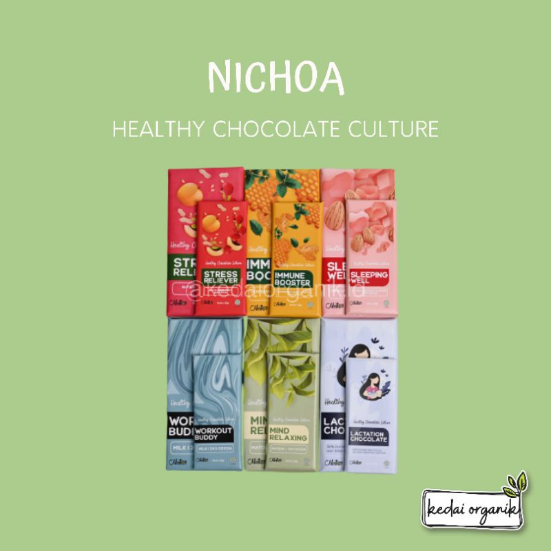 

Nichoa Chocolatte / Healthy Chocolate Culture Kemasan Baru