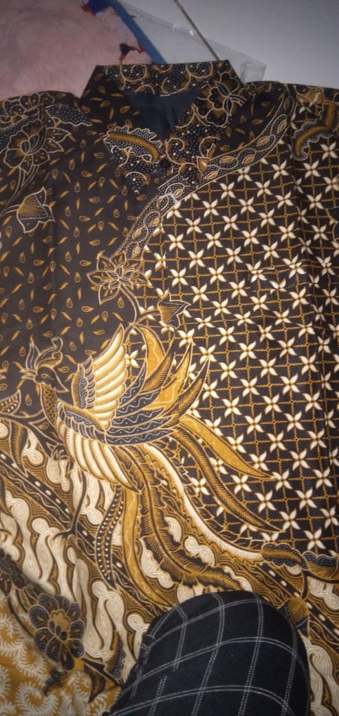 Vijay #2 Kemeja Batik Pria Pendek Full Furing By Rajasakti