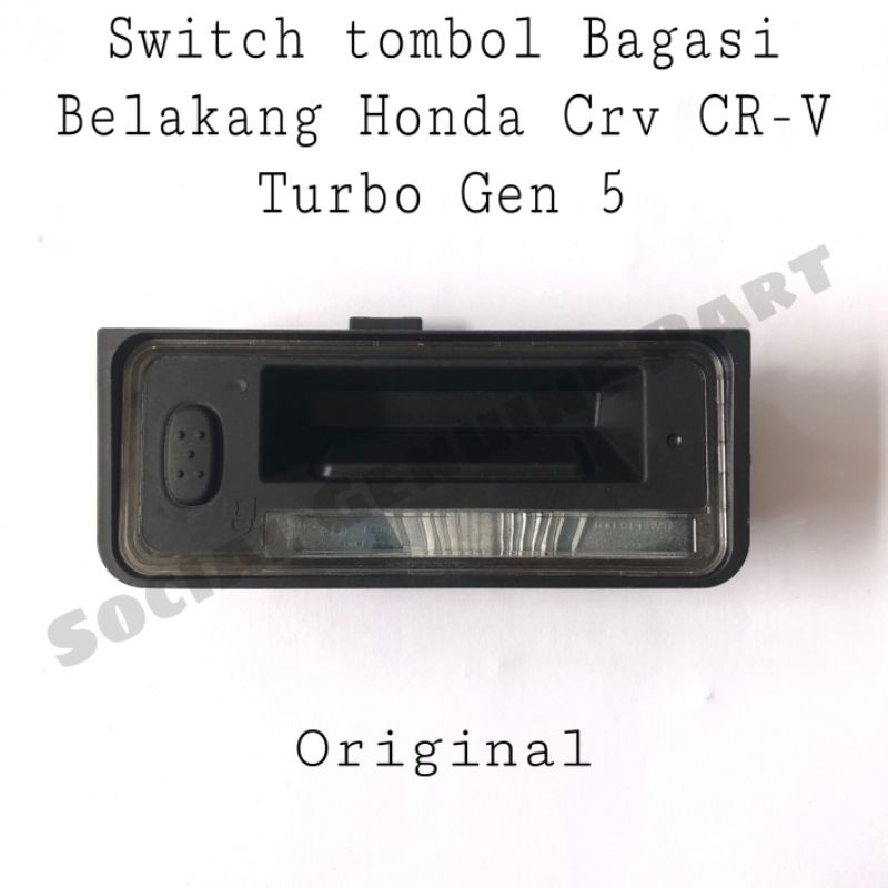 Switch pintu bagasi saklar pintu belakang Honda Crv Turbo original