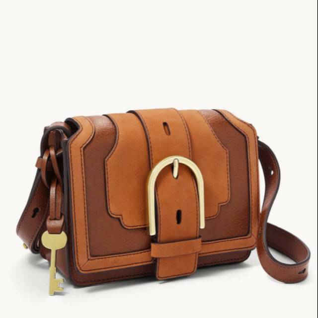 Fossil Wiley Crossbody Brown