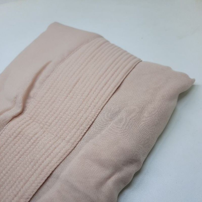 SALE Hijab Khimar livia alifa 2 layer oval / Jilbab 2 layer-Standar Coksu