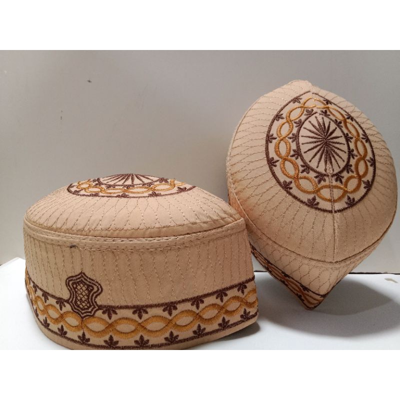 kopiah pria / songkok bordir terompah/ songkok dewasa