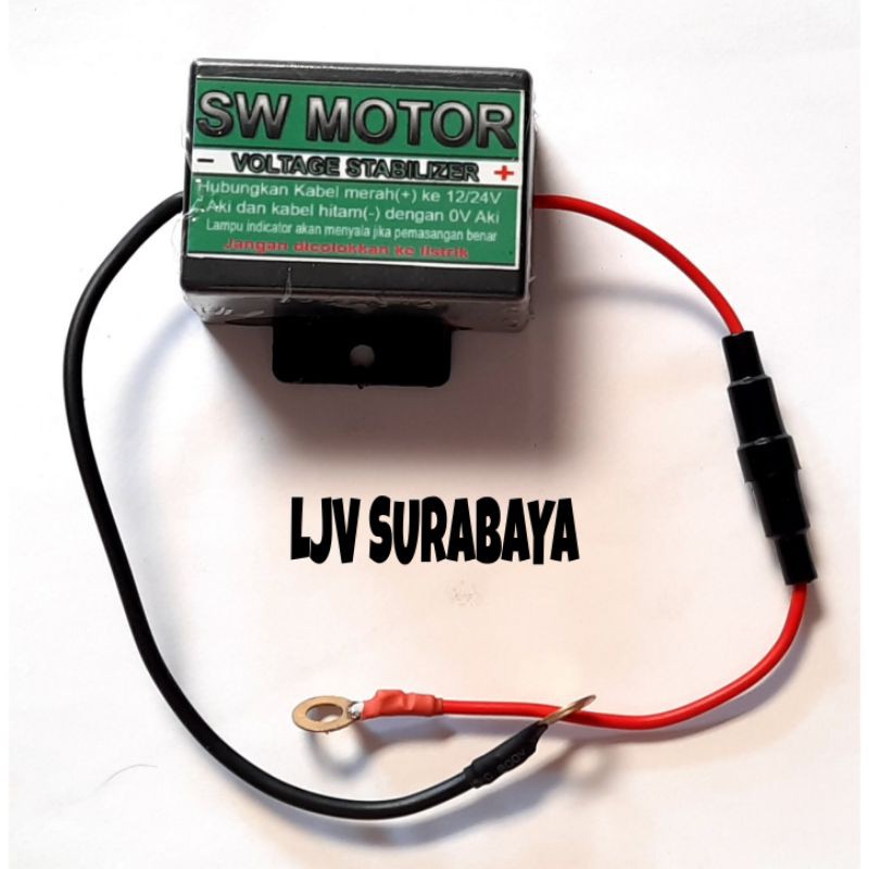 VOLTAGE STABILIZER PENGHEMAT BBM MOTOR MOBIL