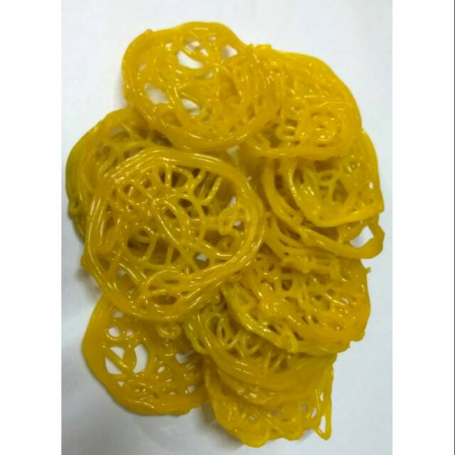 

Kerupuk mie ceplok 250 gr - kerupuk mie kuning
