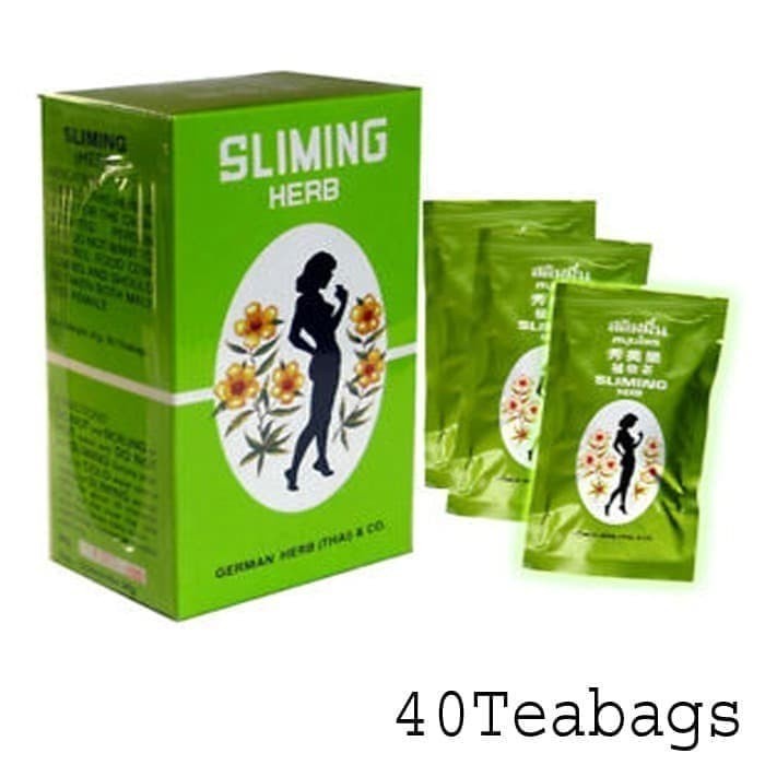 

ORIGINAL MURAH Slimming Tea/ Herb Tea Teh Herbal Diet Alami 1 Box /isi 40 teabags