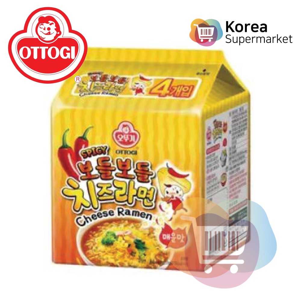 Ottogi Spicy Cheese Ramen (Pedas) 111gr