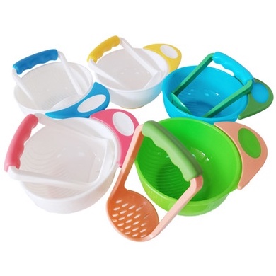 baby food maker perlengkapan mpasi bayi penghalus makanan bayi grinding bowl masher