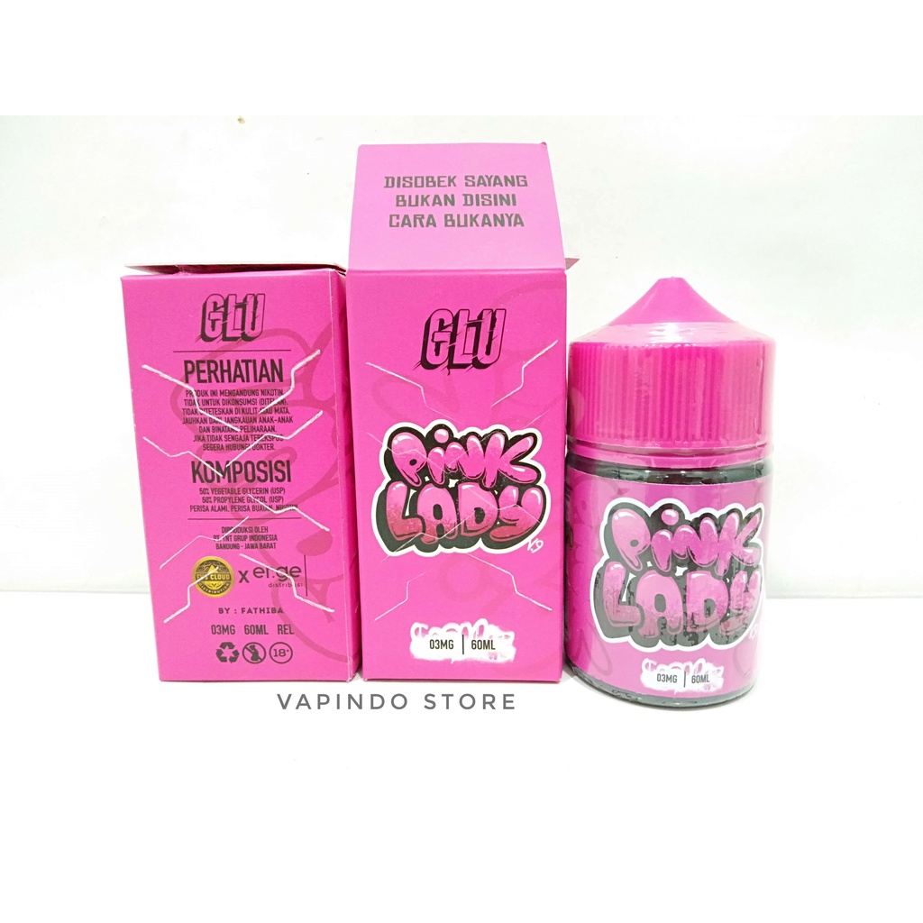 GLU V9 PINK LADY 60ML 3MG BY FATHIBA X FVS LIQUID