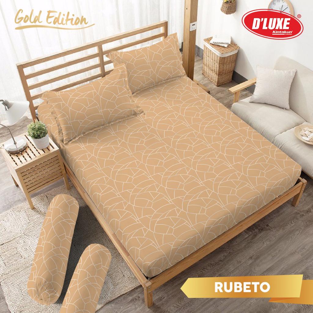 Sprei Kintakun Gold T30 (160x200) Flat Queen tinggi 30 Rubeto