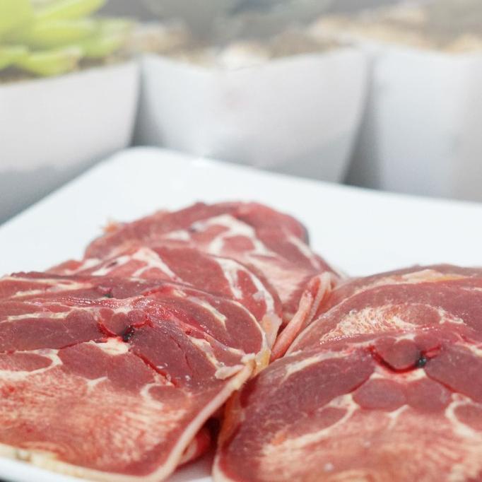 

Grass Fed Beef Lidah Sapi Slice Beku 250 Gr