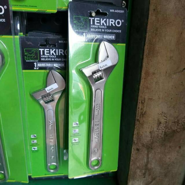 Jual Kunci inggris 8 in tekiro | Shopee Indonesia