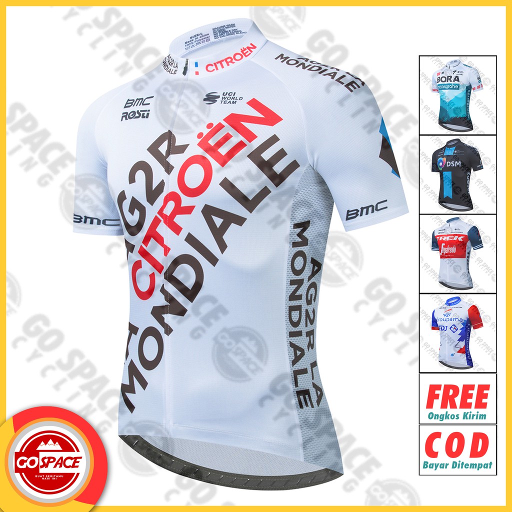 JERSEY SEPEDA ROADBIKE TEAM 2021 AGR06 BAJU RB CYCLING PRIA WANITA MTB