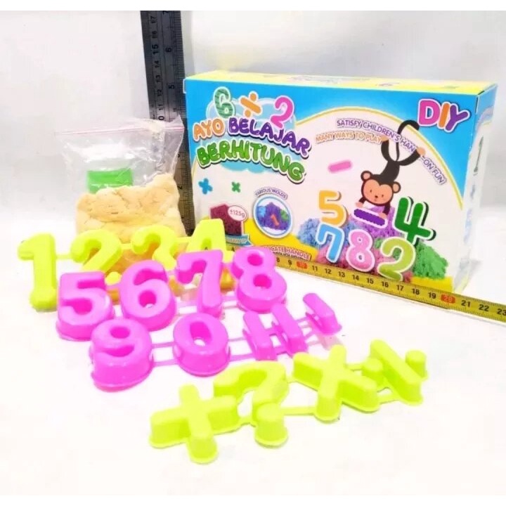 Mainan Anak Pasir Pasiran Kinetik / Pasir Ajaib / Pasir Kinetik 150gr